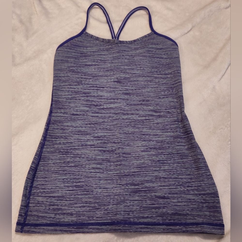 Like-New Lululemon Athletic Tank Top (NO SIZE TAG, SEE MEASUREMENTS)